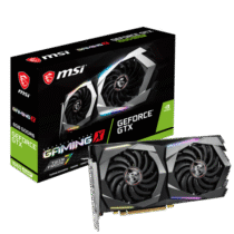 گرافیک استوک ام اس ای 6گیگ ddr6 مدل gtx1660super gaming x بدون ماین همراه با کارتن